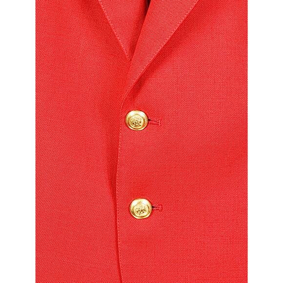 Neven-Du-Mont Couture Classic Linen Blend Blazer Size 14 Tailored Quiet Luxury - Picture 3 of 8